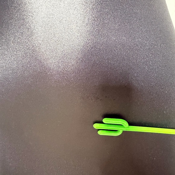 VTG 90s Trashy Black Wet-Look Maxi Dress | Lace-Up Back | Bodycon | Size S - Picture 11 of 11